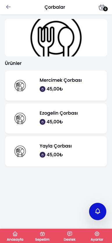 QR Menü - Kategori Detay - POS Yönetim Sistemi | Restoran, Otel, Bar ve İşletme Yazılımı